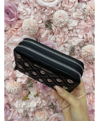 Monedero Regina tachas negro 2