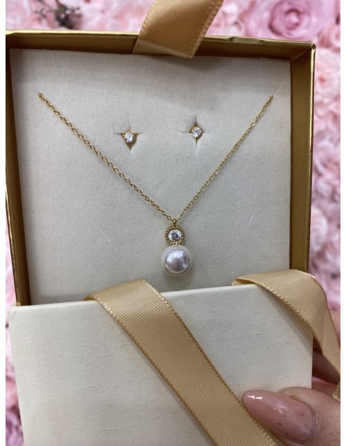 Conjunto PERLA BLANCA