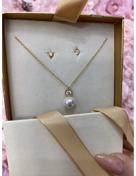 Conjunto PERLA BLANCA