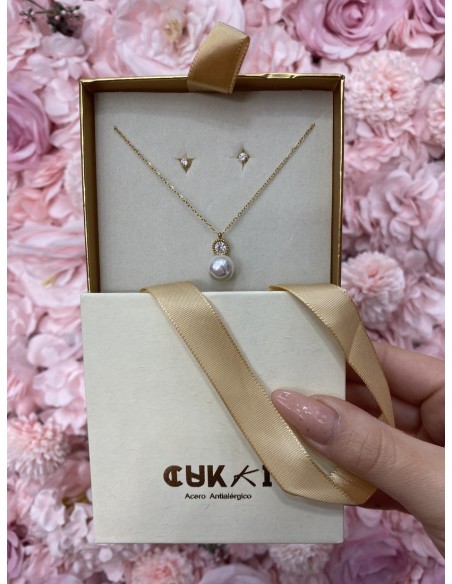 Conjunto PERLA BLANCA