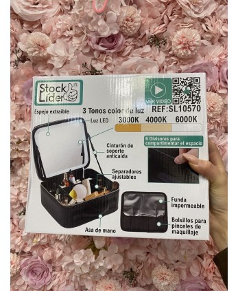 Maletín de maquillaje con espejo 2