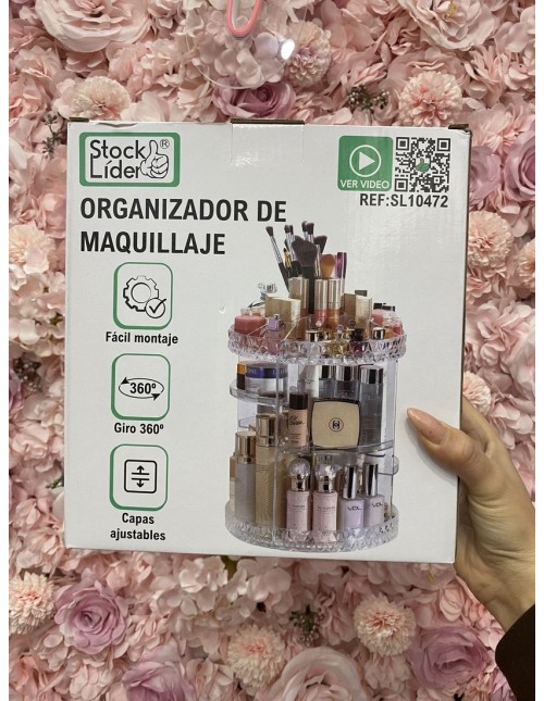Organizador maquillaje 360