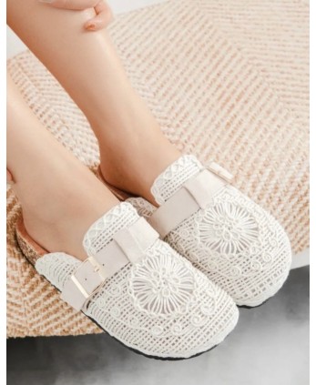 Zueco Índigo beige 2