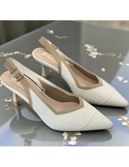 Tacón Vogue beige