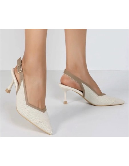 Tacón Vogue beige