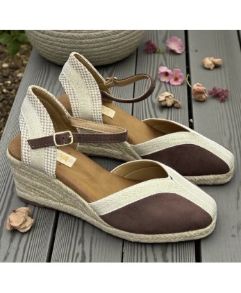 Cuña Renata marrón