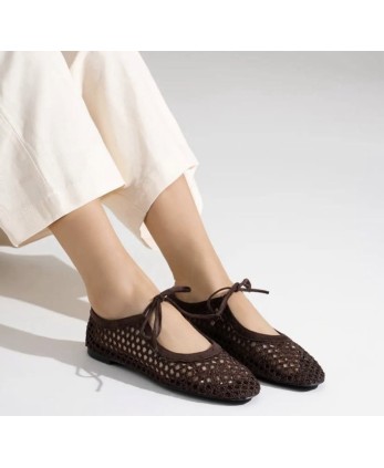 Manoletina Valery marrón 2