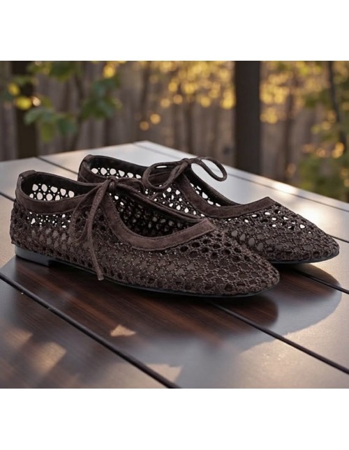 Manoletina Valery marrón