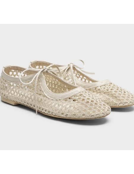 Manoletina Valery beige