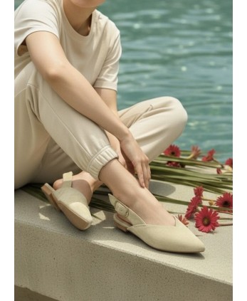Mules Alexandra beige 2