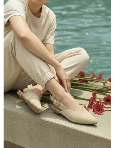 Mules Alexandra beige