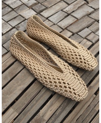 Manoletina Natura Taupe