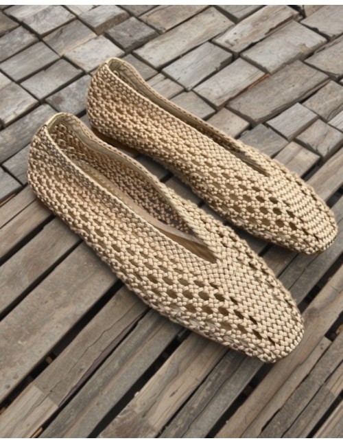 Manoletina Natura Taupe