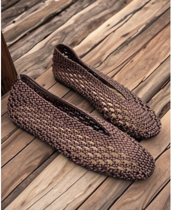 Manoletina Natura marrón