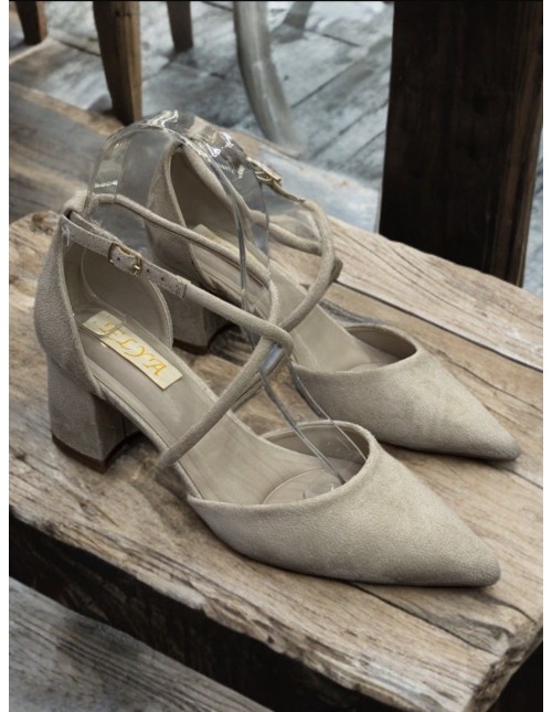 Tacón Danae Beige