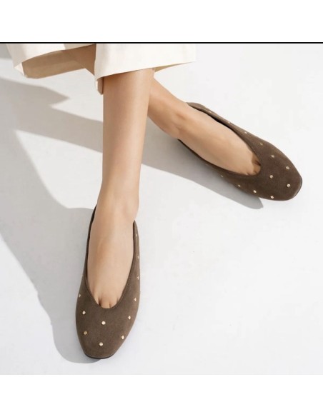 Manoletina Paula Marrón