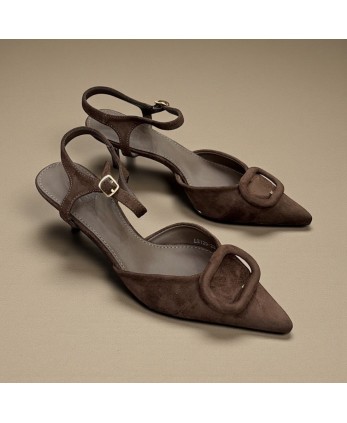 Tacón Aroa Chocolate