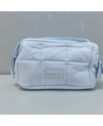 Neceser Acolchado Celeste