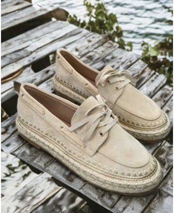 Mocasín Miriam Beige