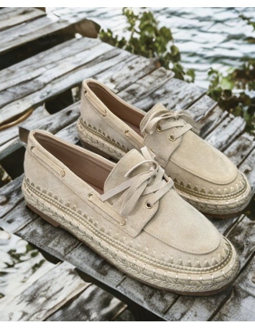 Mocasín Miriam Beige