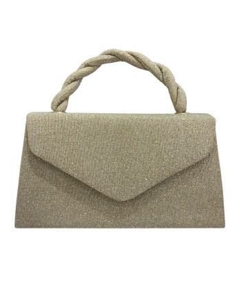 Bolso Trenza Dorado