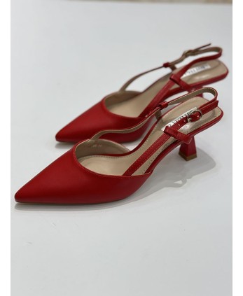 Tacón Florida rojo 2