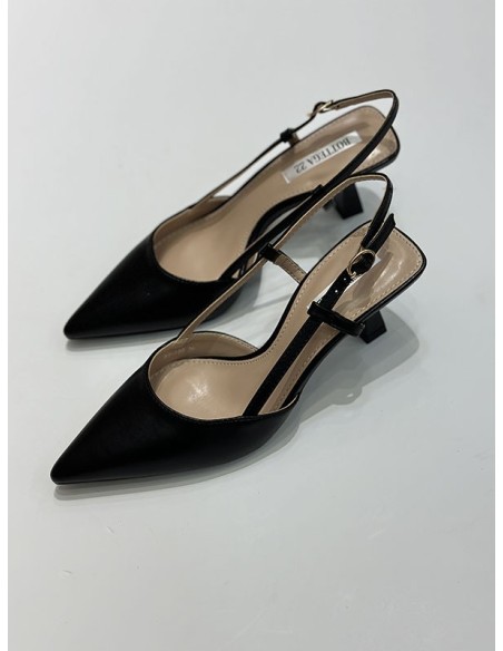 Tacón Florida negro