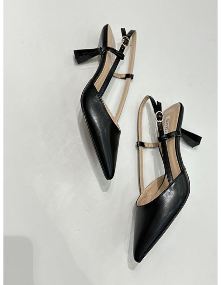 Tacón Florida negro