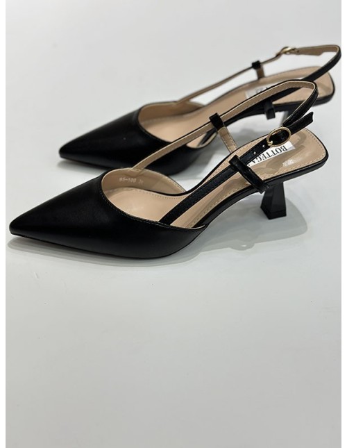 Tacón Florida negro